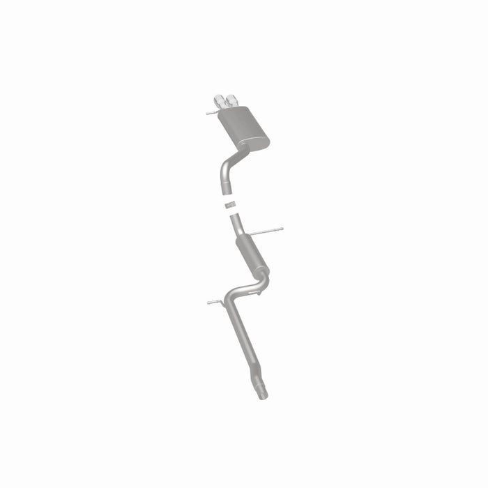 Magnaflow 15486 MagnaFlow Performance Cat-Back Exhaust System Dual Straight Drive Side Rear Exit 11-14 VW Jetta 2.0L