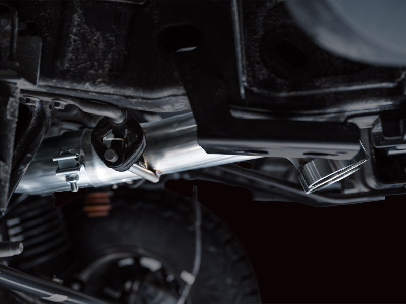 AWE Tuning 3025-31327 22-24 Ford Bronco Raptor 4WD Dual BashGuards Cat-Back SwitchPath Exhaust (No Tips)