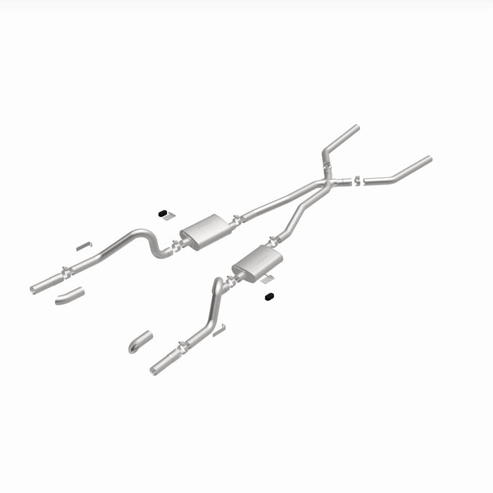 Magnaflow Perf Exhaust MAG15816 67-70 Mustang V8 Dual Exhaust Kit