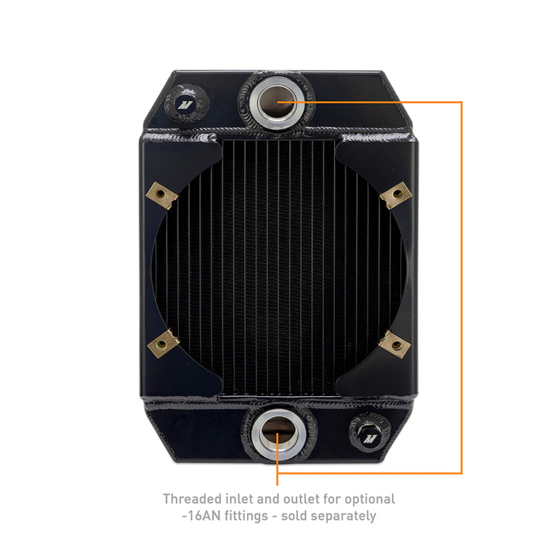 Mishimoto MMRAD-UNI-DRGBK Universal Drag Race Performance Aluminum Radiator - Black
