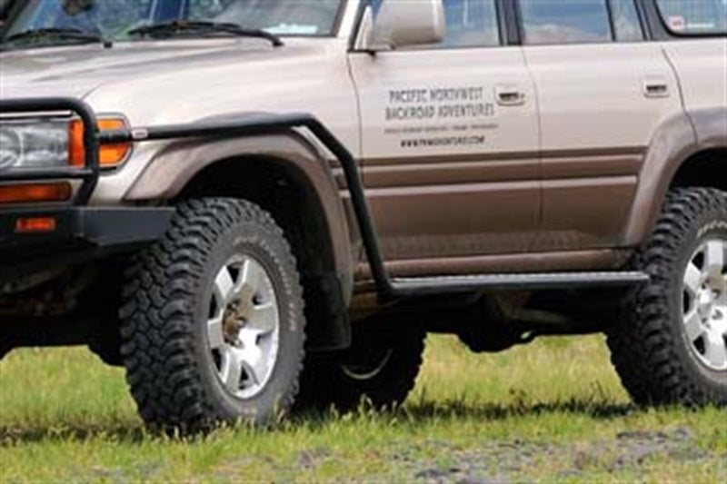 ARB 4411010 Deluxe Side Rail & Step S 80Ser W/Flr