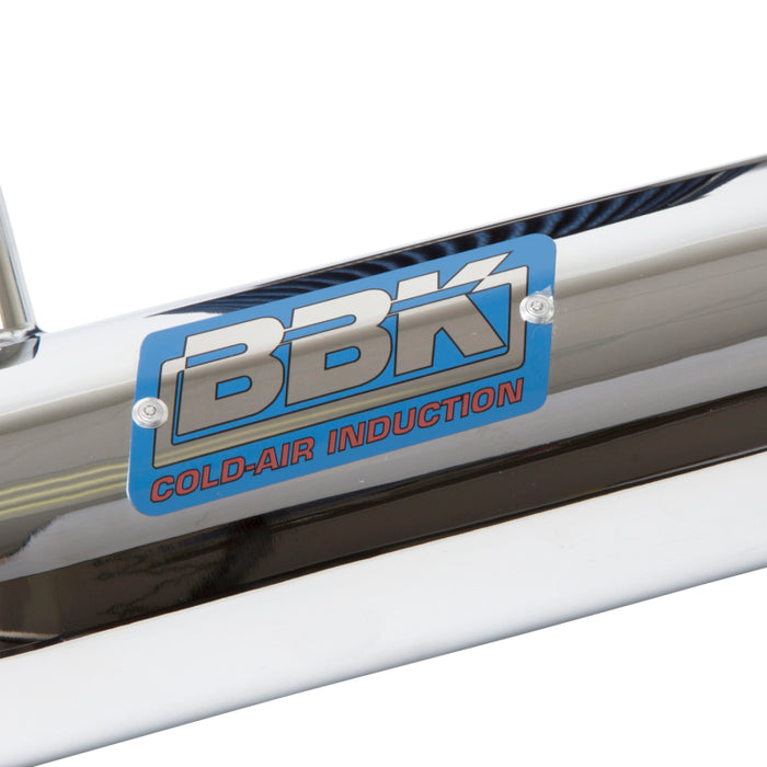 BBK 1717 94-98 Mustang 3.8 V6 Cold Air Intake Kit - Chrome Finish