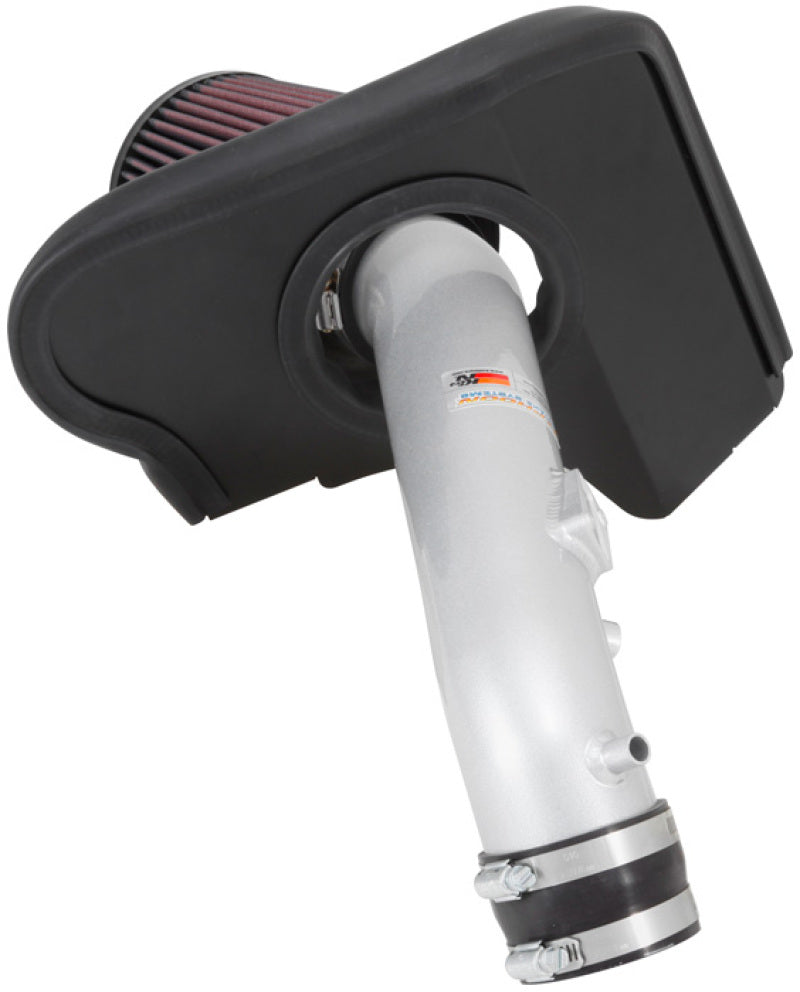 K&N Engineering 69-1213TS K&N 2013-14 Honda Accord 2.4L L4 69 Series Typhoon Air Intake System - Silver Cold Air Intake Kit