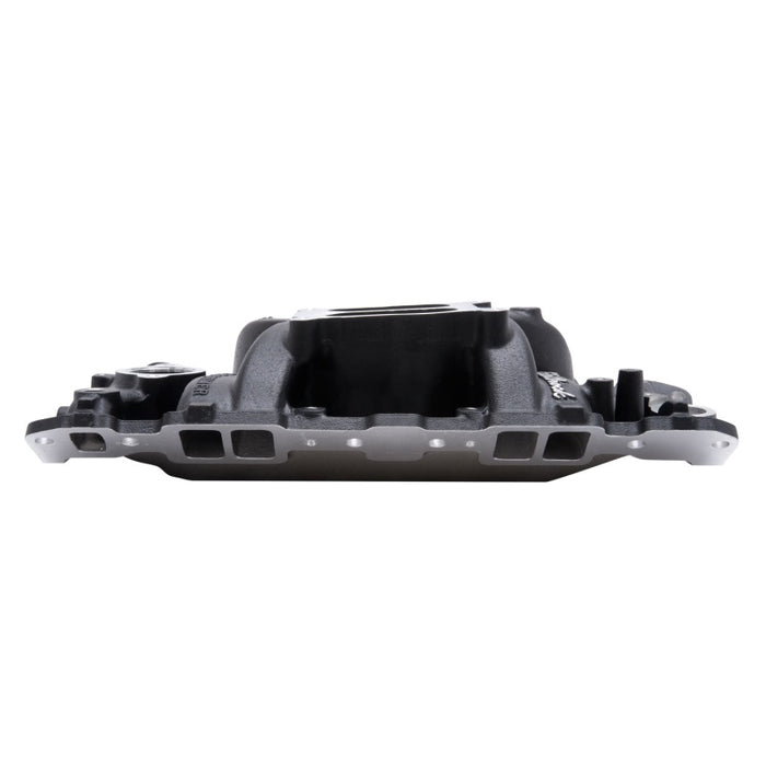 Edelbrock EDE26013 SBC Performer Air Gap Manifold - 262-400 Black
