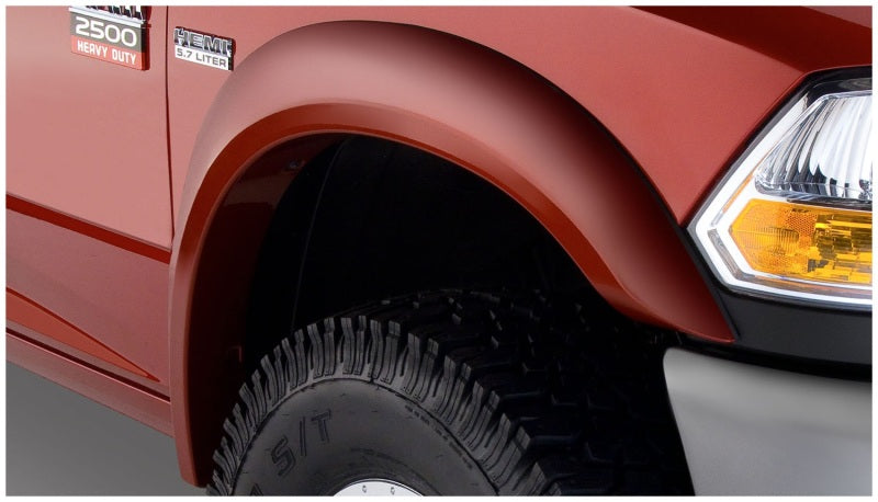 Bushwacker 50918-02 10-18 Dodge RAM 2500 Fleetside Extend-A-Fender Style Flares 4pc 76.3/98.3in Bed - Black
