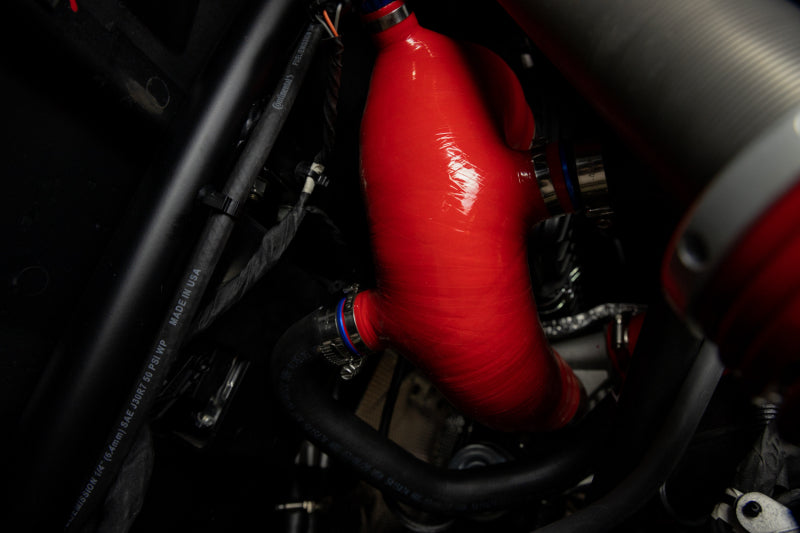 Mishimoto MMHOSE-RZR-16AIBL 2016+ Polaris RZR XP Turbo Silicone Intake J-Tube - Blue