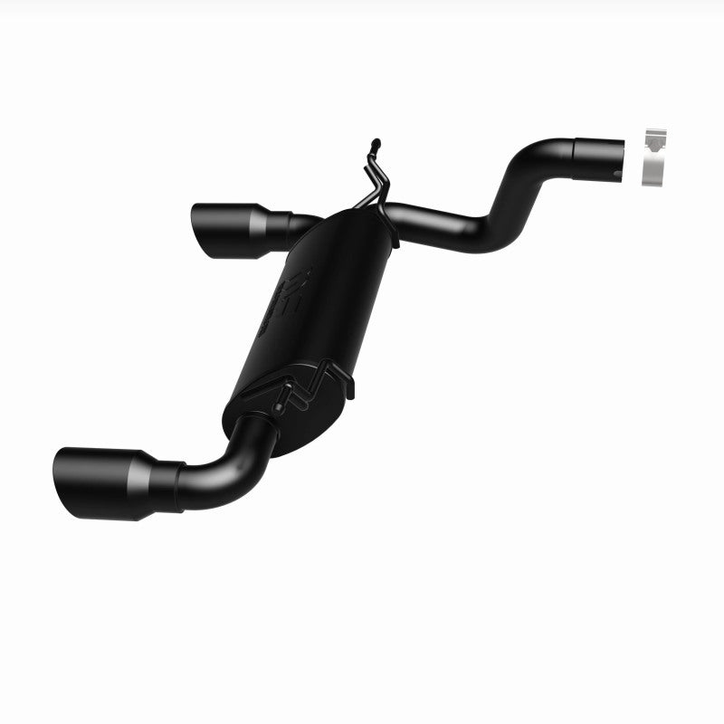 Magnaflow 19388 MagnaFlow 2018+ Jeep Wrangler 3.6L Dual Black Tip Axle-Back Exhaust
