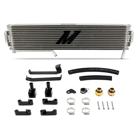Mishimoto MMTC-DMAX-15SL 15-16 GM 6.6L Duramax (LML) Transmission Cooler - Silver