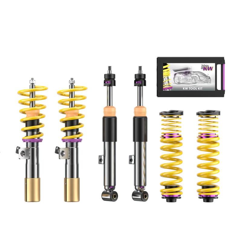 KW 352200EQ Coilover Kit V3 2022+ BMW M3 (G80) / M4 (G82) 4WD w/ Electronic Dampers
