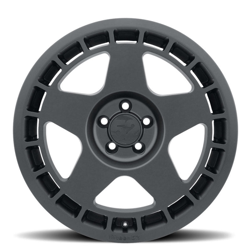 fifteen52 TURAB-88551+45 Turbomac 18x8.5 5x112 45mm ET 66.56mm Center Bore Asphalt Black Wheel