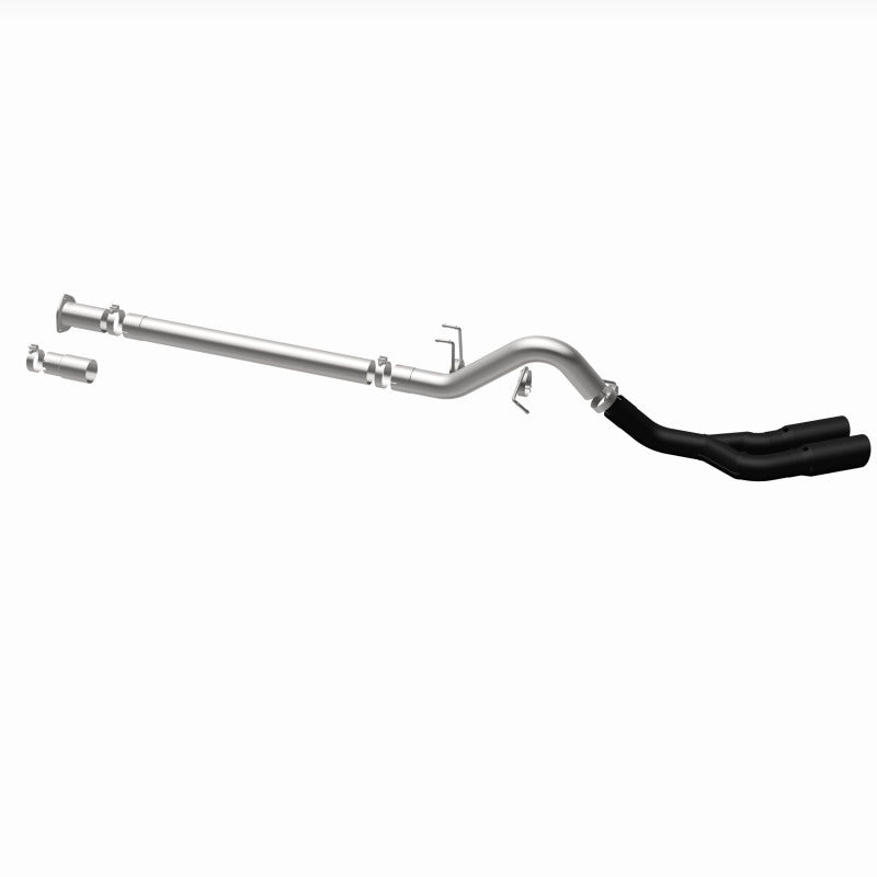 Magnaflow 17068 MagnaFlow 08-18 Ford F-250/F-350/F-450 4.6L/6.7 DPF-Back Black 4in Dual Single Rear Exit