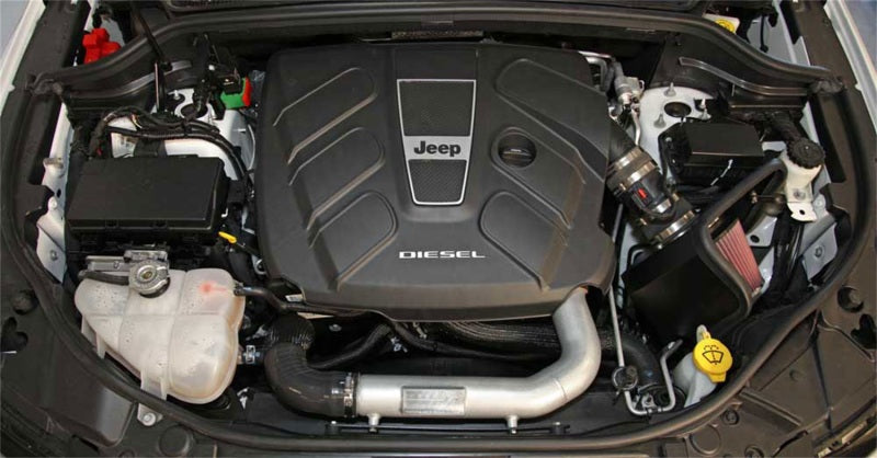 K&N Engineering 57-1570 K&N 14-15 Jeep Grand Cherokee 3.0L V6 Turbo Diesel Performance Intake Kit