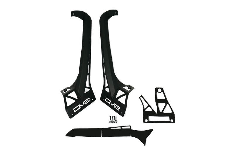 DV8 Offroad LBJL-07 20-22 Jeep JL 392 & JT Mojave A-Pillar Light Bar Mount