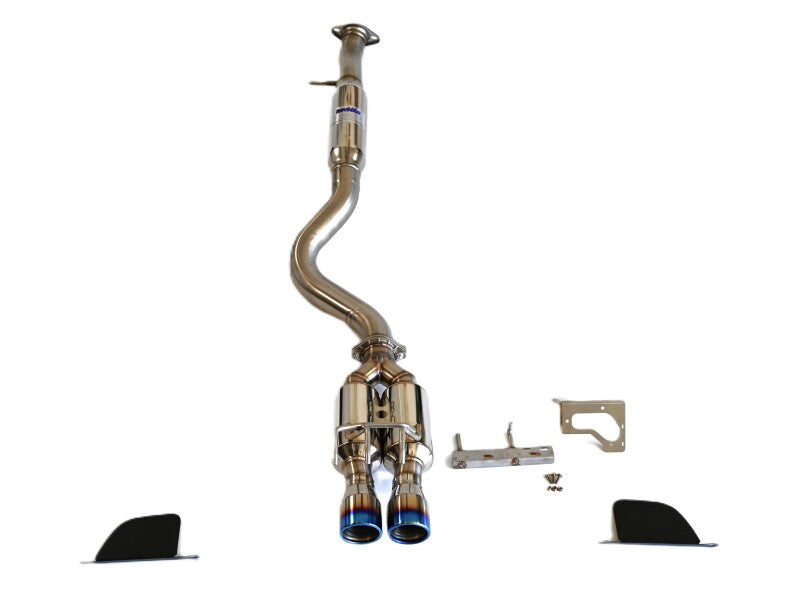 Invidia HS22TGCGM2RTL 22+ Toyota GR Corolla R400 Rolled Titanium Tip Cat-Back