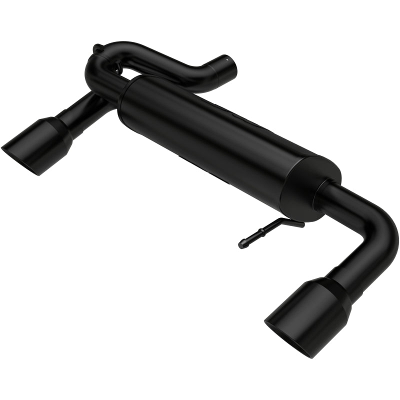 Magnaflow 19555 MagnaFlow 2021 Ford Bronco 2.3L I-4 Axle-Back Exhaust w/ Dual Split Rear Style Exit- Black Tips