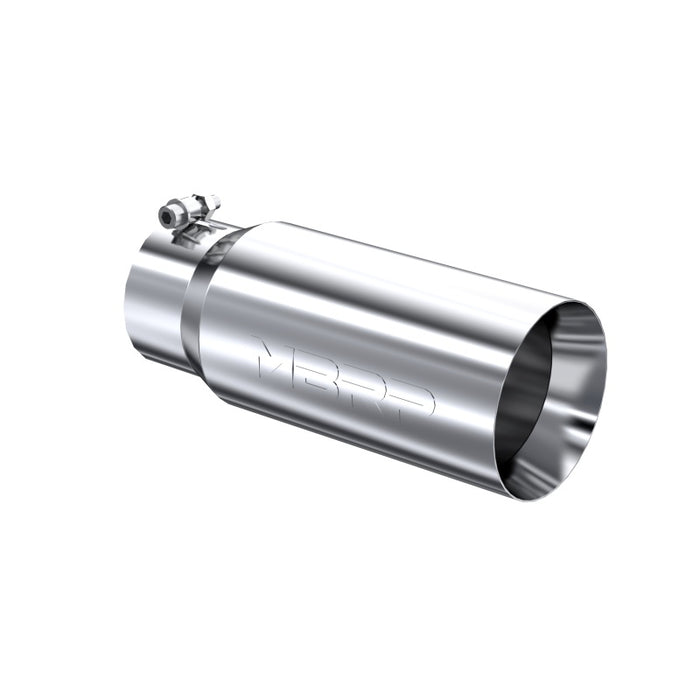 MBRP T5049 Universal Tip 5 O.D. Dual Wall Straight 4 inlet 12 length