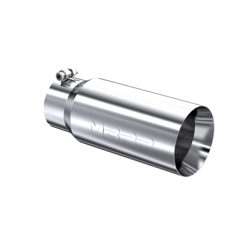MBRP T5049 Universal Tip 5 O.D. Dual Wall Straight 4 inlet 12 length