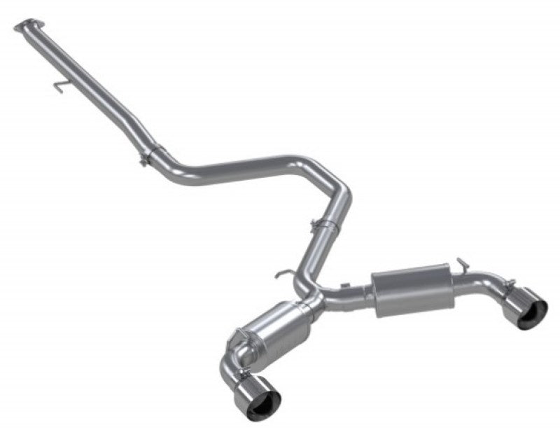 MBRP S4706AL 2019+ Hyundai Veloster N 2.0L Turbo 3in Cat Back - Aluminized Steel - T304 Tip