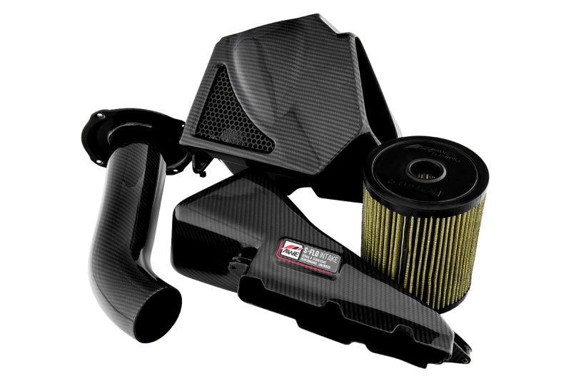 AWE Tuning 2660-15022 Audi C7 A6 / A7 3.0T S-FLO Carbon Intake V2