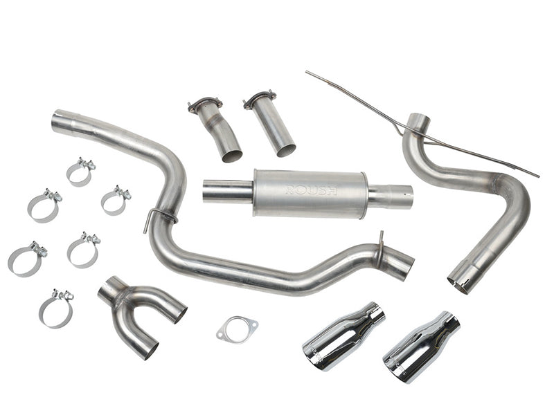 Roush 421610 2012-2019 Ford ST Focus Hi-Flow Performance Exhaust Kit