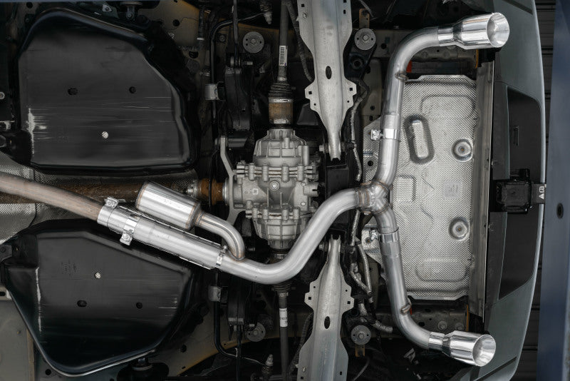 MBRP S5207BLK 2021+ Ford Bronco Sport (1.5L / 2.0L EcoBoost) 2.5in Res-Back Exhaust - Dual Rear - Black