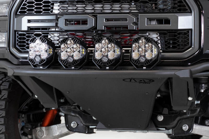 Addictive Desert Designs L1157521701NA 17-20 Ford Raptor Pro Add-On Light Hoop - Hammer Black
