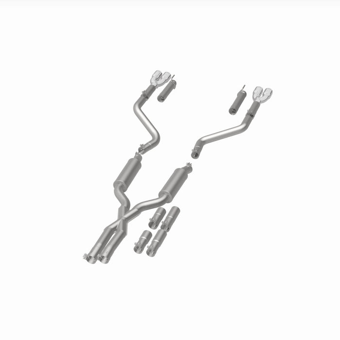 Magnaflow 19367 MagnaFlow 2017+ Dodge Challenger 409 SS Polished 3in Quad Tips Cat-Back Exhaust