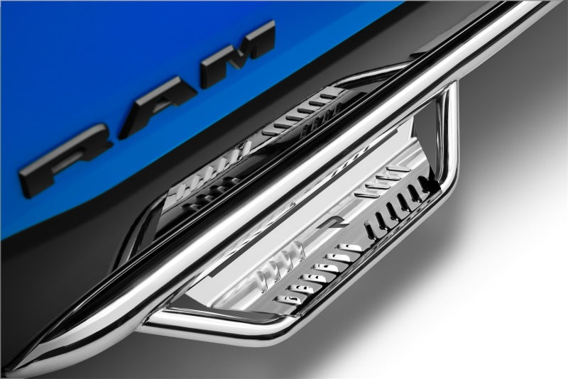 N-Fab HPD1594QC-6-SS Podium SS 15.5-17 Dodge RAM 1500 Quad Cab 6.4ft Standard Bed - Polished Stainless - 3in