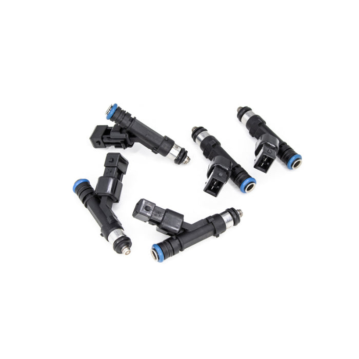 DeatschWerks 18U-09-0650-5 92-08 Volvo L5 Turbo White Block 650cc Injectors - Set of 5