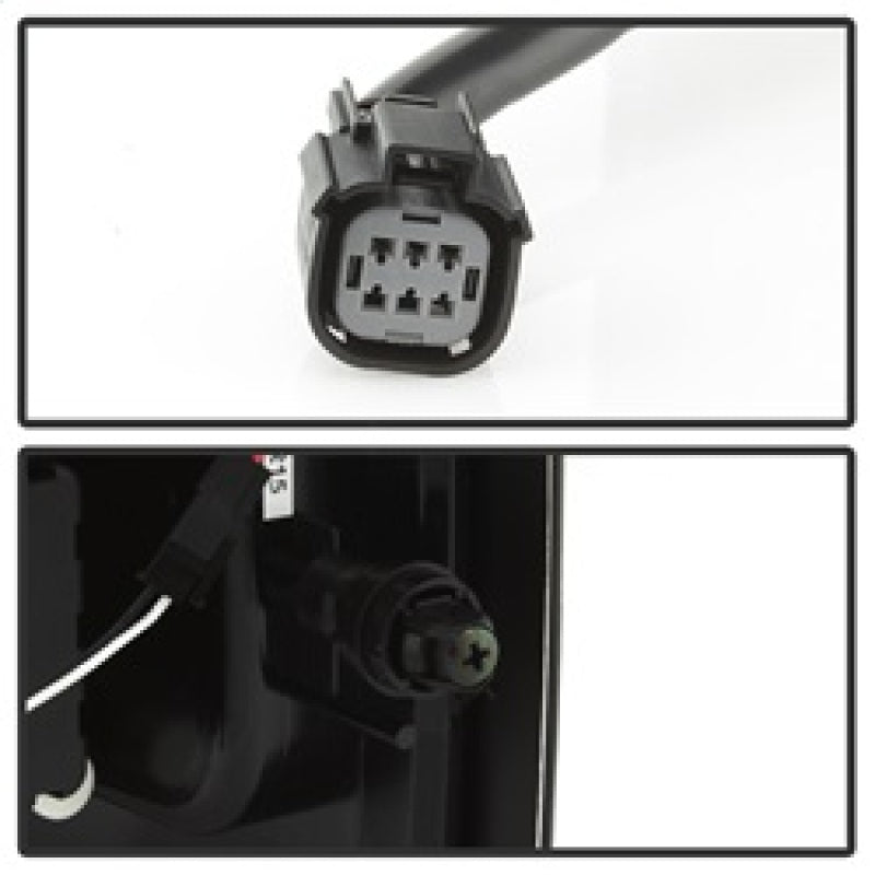 SPYDER 5084576 Spyder Chevy Colorado 2015-2017 Light Bar LED Tail Lights - Black ALT-YD-CCO15-LED-BK