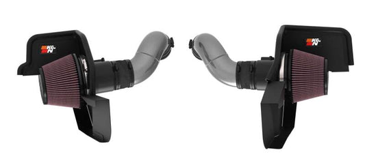 K&N Engineering 69-3541TC K&N 2024+ Ford Mustang V8 5.0L Typhoon Performance Air Intake System