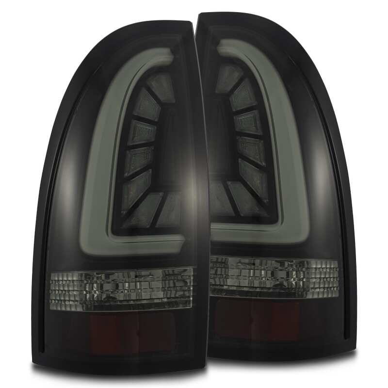 AlphaRex 680030 05-15 Toyota Tacoma PRO-Series LED Tail Lights Jet Black