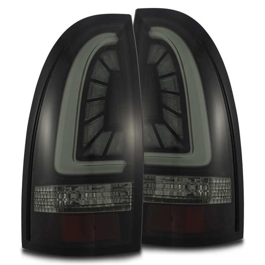 AlphaRex 680030 05-15 Toyota Tacoma PRO-Series LED Tail Lights Jet Black