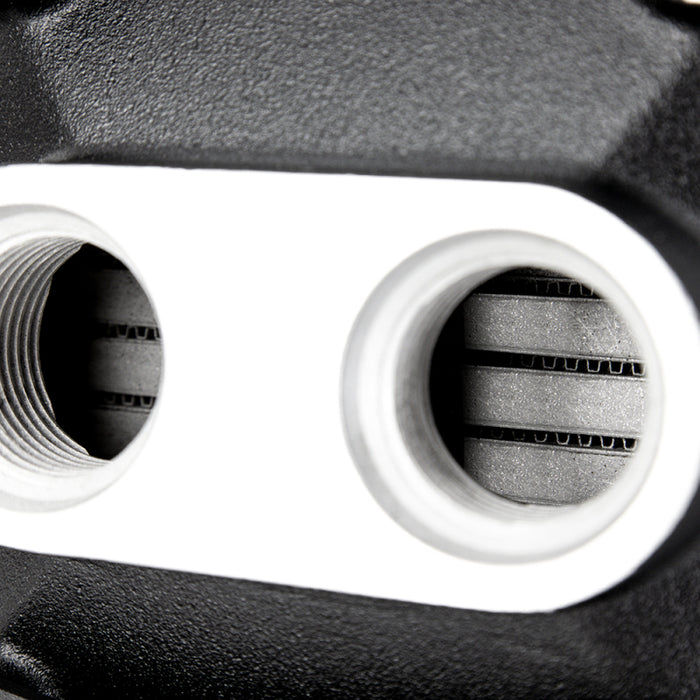Mishimoto MMINT-A2W-DP-3 Universal Air-To-Water Intercooler Dual Pass (1500hp) - Same Side Inlet/Outlet