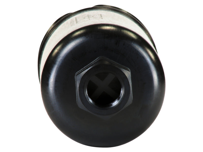 AEM 50-1009 400LPH High Pressure Inline Fuel Pump - M18x1.5 Female Inlet to M12x1.5 Male Outlet