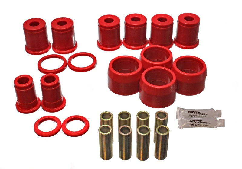 Energy Suspension 3.3149R Rear Cntrl Arm W/Thrust Washrs - Red
