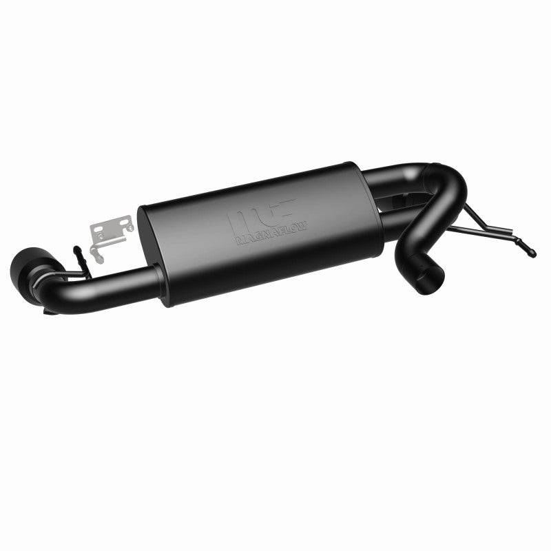 Magnaflow 19558 MagnaFlow 2021 Ford Bronco Street Series Axle-Back Exhaust w/ Dual Split Rear Style Exit- Black Tips