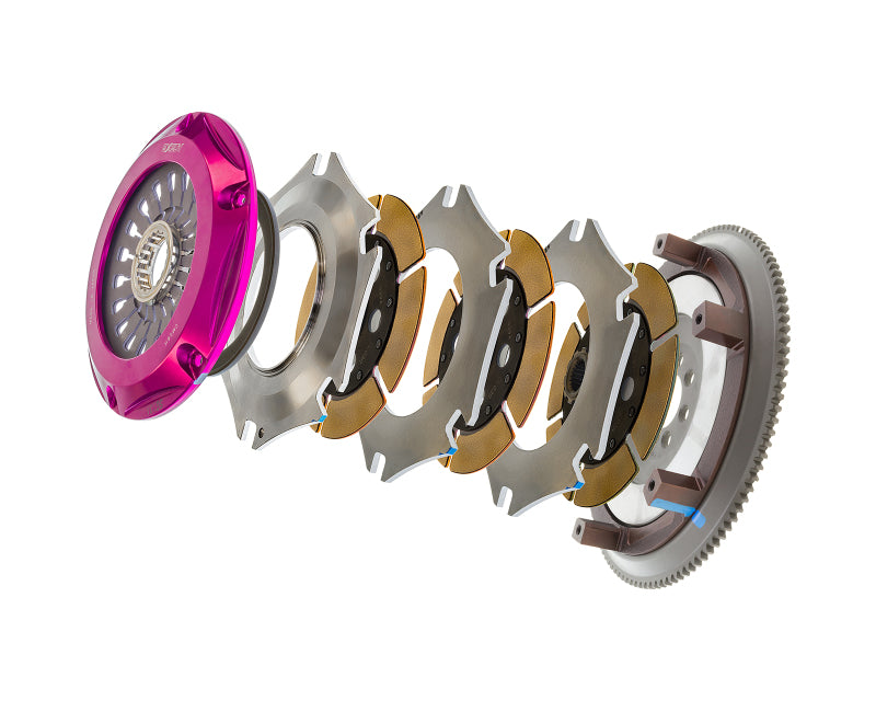Exedy MM063HB 2008-2015 Mitsubishi Lancer Evolution GSR L4 Hyper Triple Cerametallic Clutch Rigid Disc