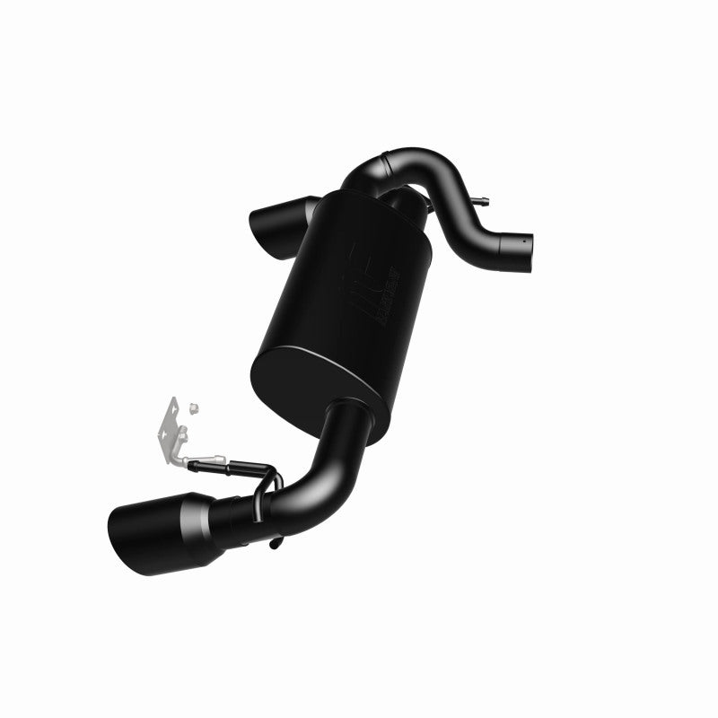 Magnaflow 19558 MagnaFlow 2021 Ford Bronco Street Series Axle-Back Exhaust w/ Dual Split Rear Style Exit- Black Tips