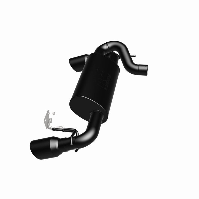 Magnaflow 19558 MagnaFlow 2021 Ford Bronco Street Series Axle-Back Exhaust w/ Dual Split Rear Style Exit- Black Tips