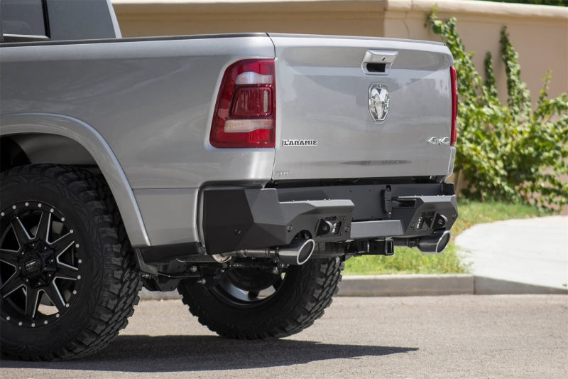 Addictive Desert Designs R551281280103 2019 RAM 1500 Hammer Stealth Fighter Rear Bumper w/ 6 Sensor Cutouts