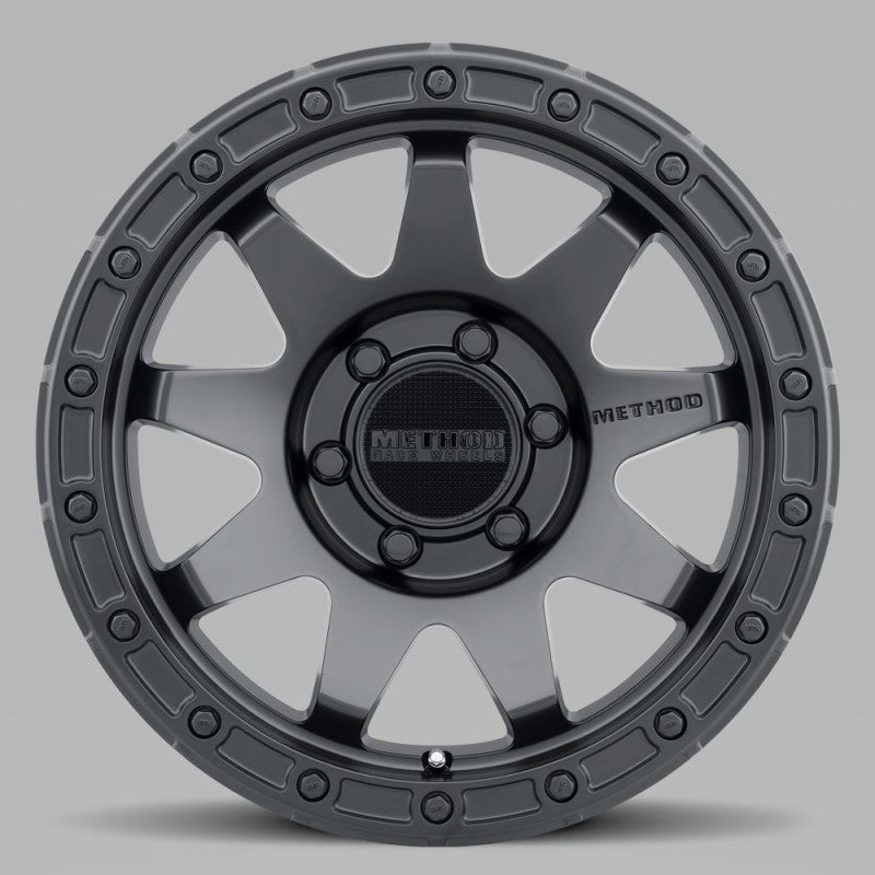 Method Wheels MR31789060503 Method MR317 18x9 +3mm Offset 6x5.5 106.25mm CB Matte Black Wheel