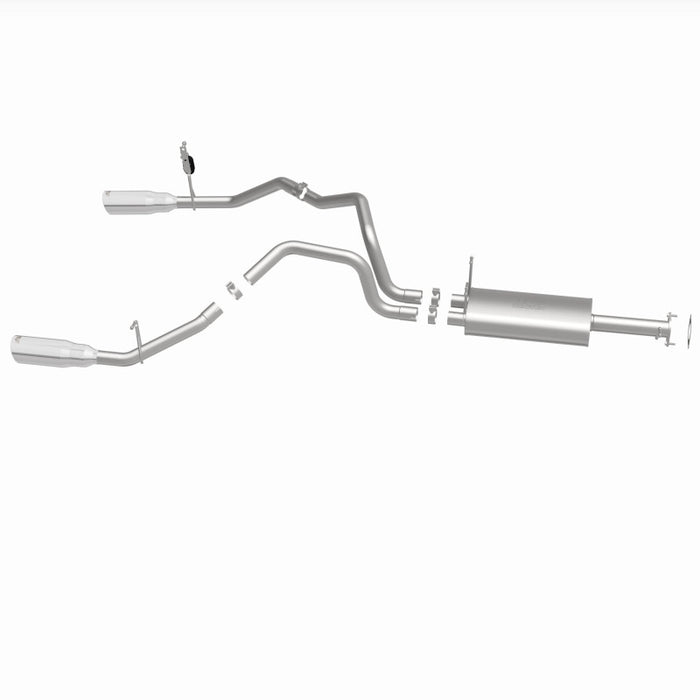 Magnaflow 19498 MagnaFlow 2019 RAM 1500 Street Series Cat-Back Exhaust Dual Rear Exit w/Polished Tips