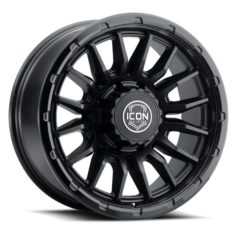 ICON 8320908955DB Alloys Cajon 20x9 / 8x180 / 12mm / 5.5in BS Double Black Wheel