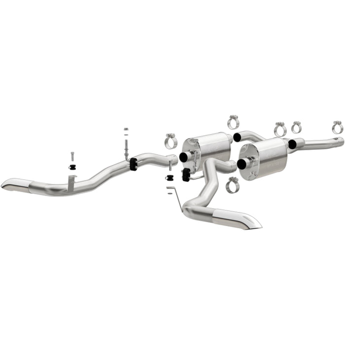 Magnaflow Perf Exhaust MAG15344 66-77 Ford Bronco 5.0L Crossmember Back Exhaust