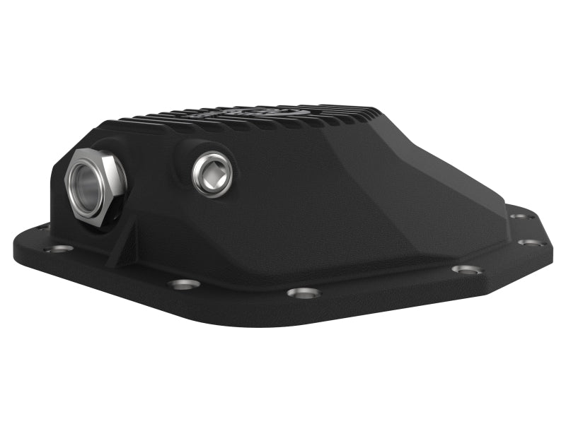aFe 46-71280B POWER 21-22 RAM 1500 TRX Hemi V8 6.2L (sc) PRO Series Rear Differential Cover Black w/ Machined