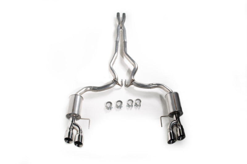 Roush 422093 2018-2024 Ford Mustang 5.0L V8 Cat-Back Exhaust Kit (Fastback Only)