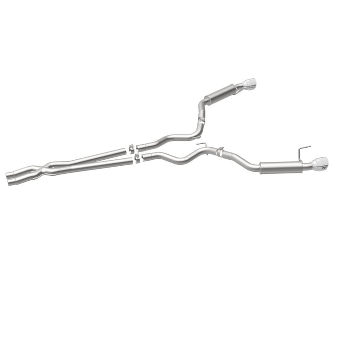 Magnaflow 19099 MagnaFlow Cat Back, SS, 2.5in, Competition, Dual Split Polished 4.5in Tips 2015 Ford Mustang V6 3.7L