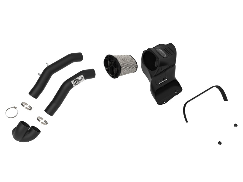 aFe 50-30024D Momentum XP Pro DRY S Cold Air Intake System w/ Black Aluminum Intake Tubes