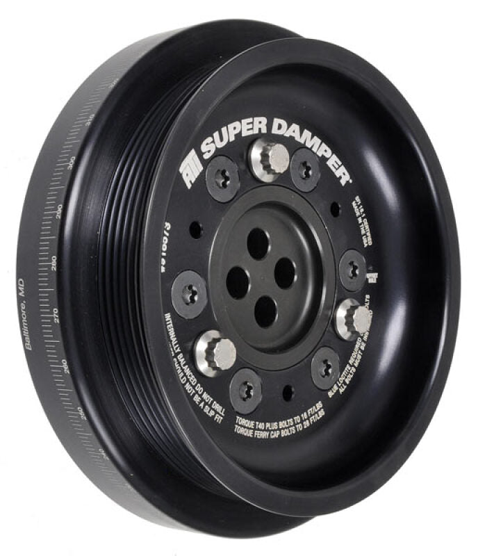ATI ATI918352 Damper - 7.074 - 10 Percent Under Drive - AL - 6 Groove - 20+ Toyota Supra / 19+ BMW - Z4 - B58